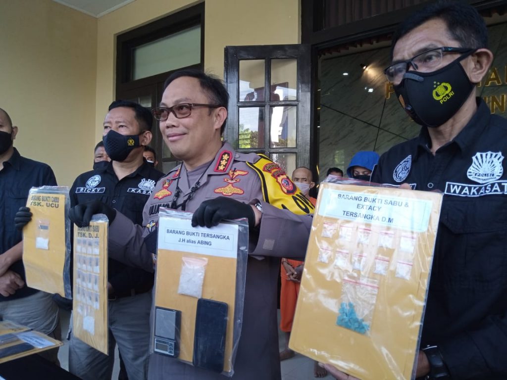 Kasus Narkoba, Polrestabes Bandung Amankan Mantan Istri Andika The Titans