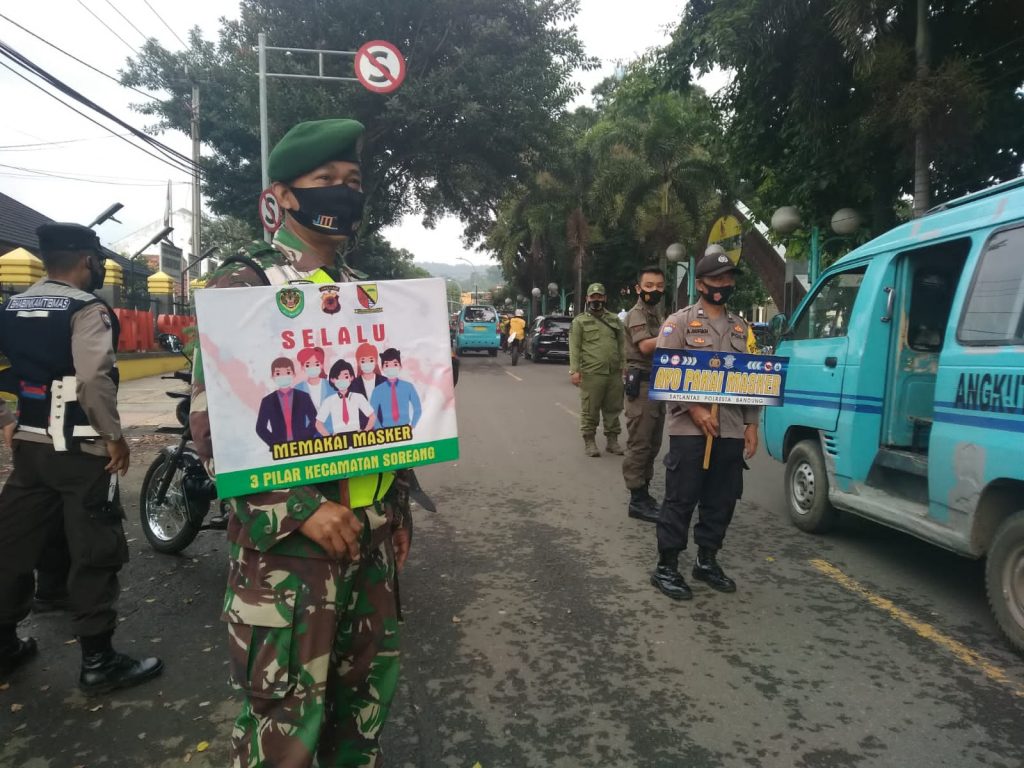 PPKM, Polresta Bandung Putar Balik 505 Kendaraan