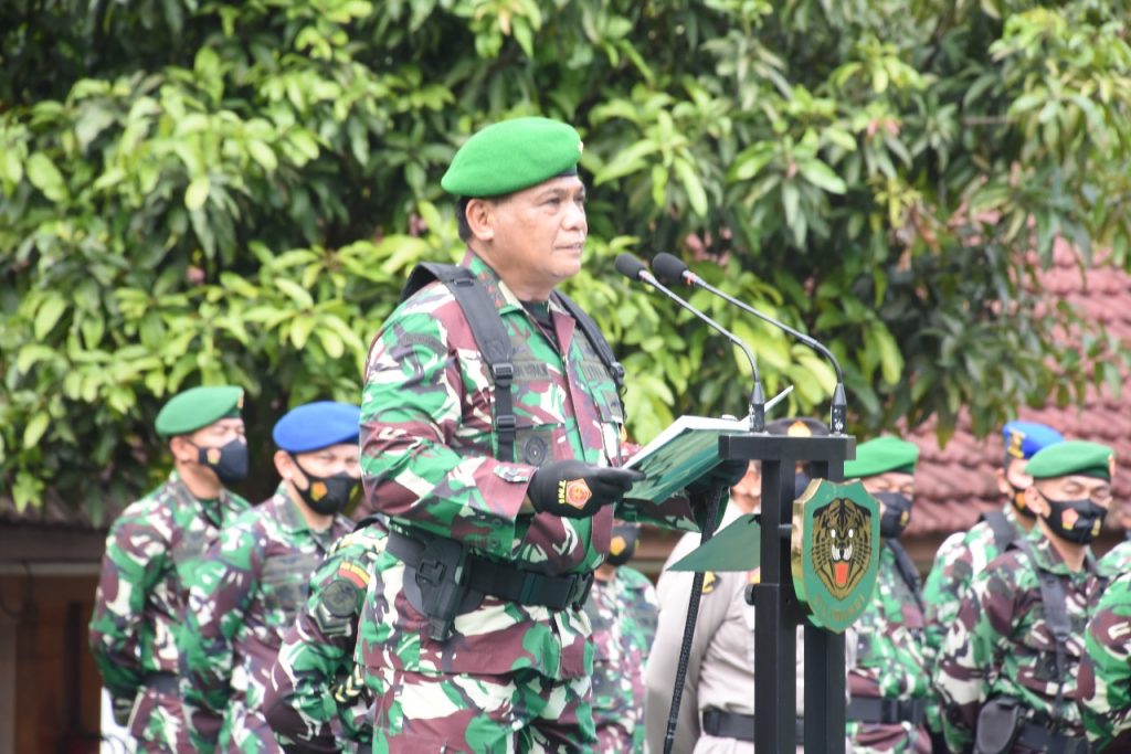 Kodam III/Siliwangi Gelar Kesiapan Tenaga Vaksinator dan Tracer Covid-19