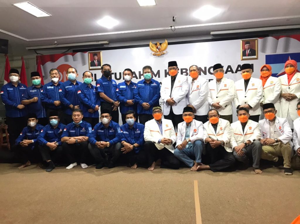 PKS Jawa Barat menerima kunjungan dari Partai Demokrat Jawa Barat