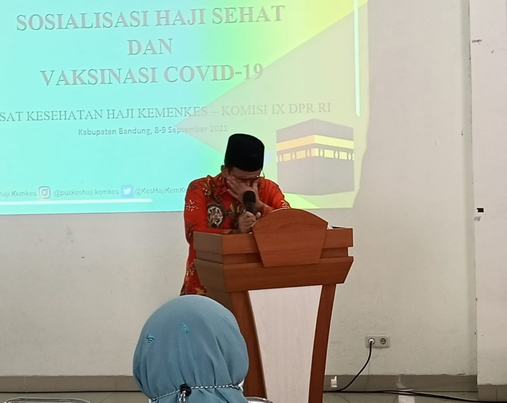 Alifudin Sapa Warga Bandung di Sosialisasi Haji Sehat
