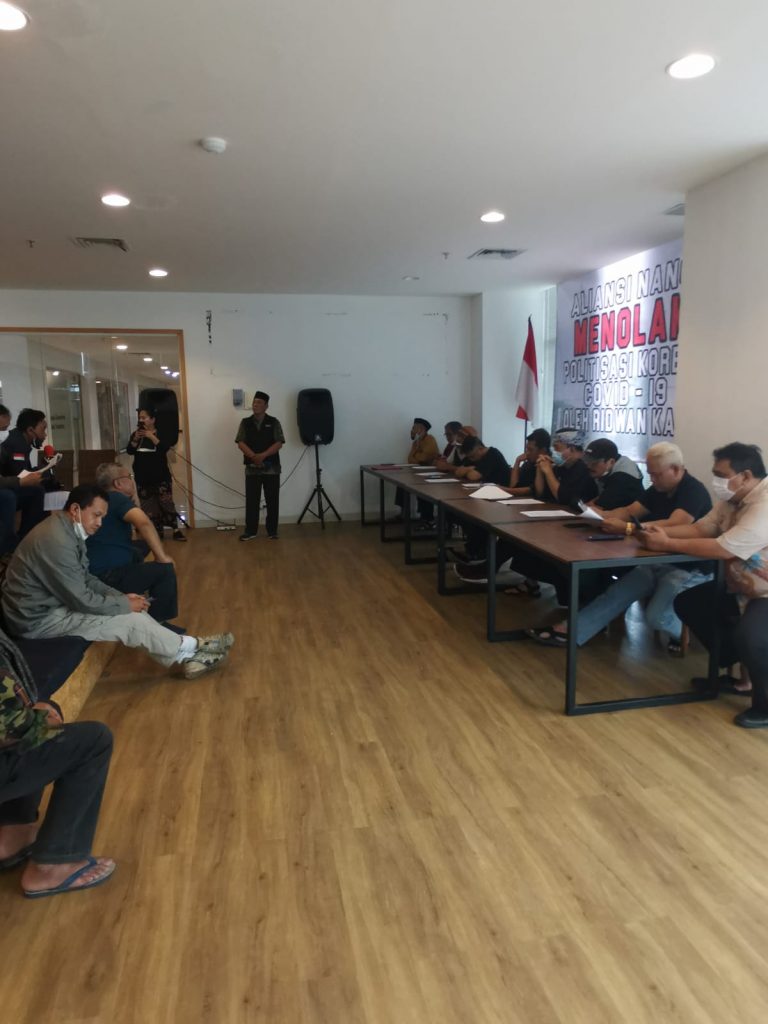 Aliansi Nano Jabar Tolak Politisasi Korban Covid-19 oleh Ridwan Kamil