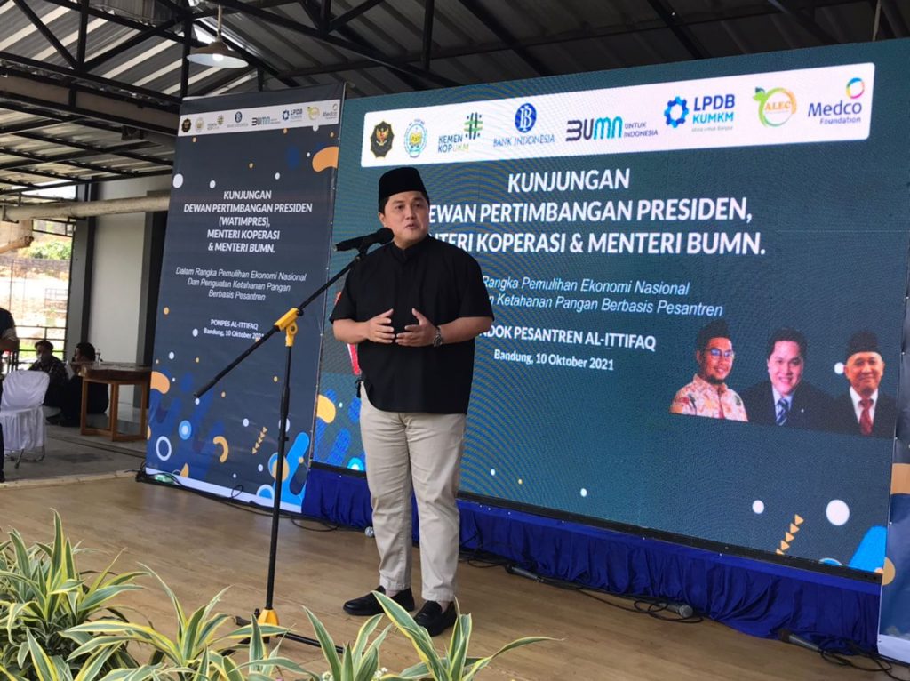 Kementerian BUMN Dorong Keseimbangan Pertumbuhan Ekonomi