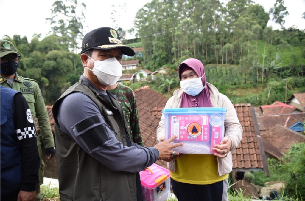 Bupati Instruksikan Penanggulangan Longsor Pangalengan