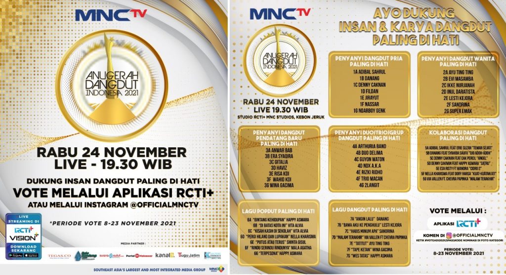 15 Tahun Anugerah Dangdut Indonesia 2021: Beauty of Dangdut