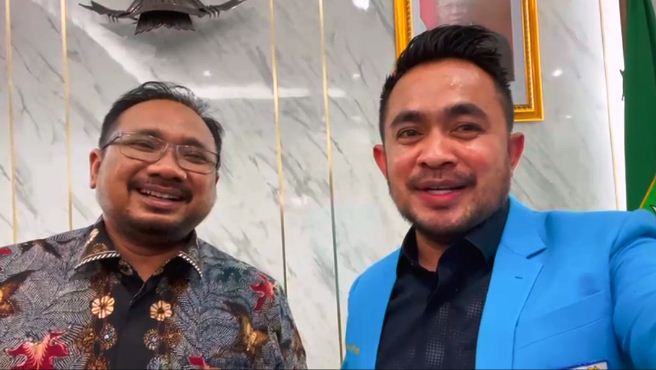 KNPI La Ode Umar Bonte Tabayyun Ke Menteri Agama Yaqut Cholil Qoumas Soal Adzan dan Gonggongan Anjing