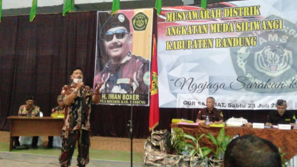 Aklamasi, Iwan Boxer Jabat Lagi Ketua AMS Distrik Kab Bandung