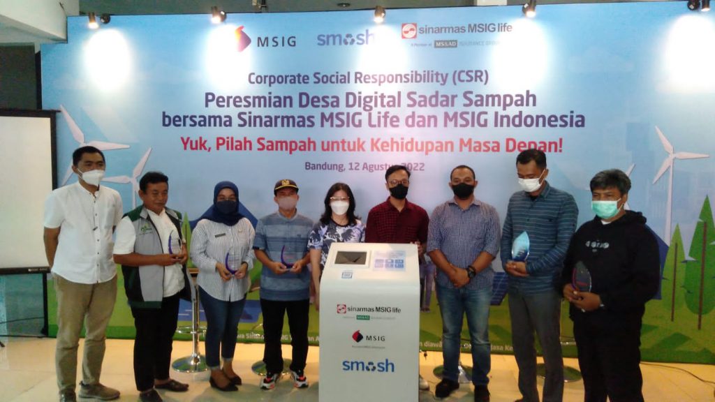 Diresmikan, Desa Digital Sadar Sampah di Kabupaten Bandung