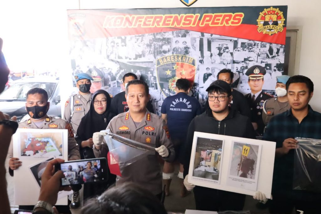 Bacok Teman hingga Tewas, Polresta Bandung Ringkus Tersangka A