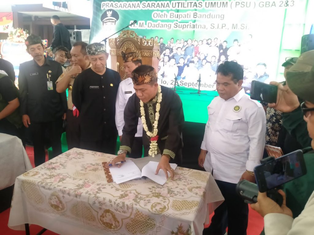 Ratusan Pengembang Belum Serahkan Fasos dan Fasum, Bupati Bandung Akan Lakukan Evaluasi