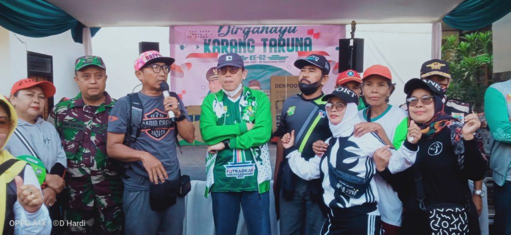 900 Peserta Ikuti Jalan Santai Saba Desa dan HUT ke-62 Karang Taruna