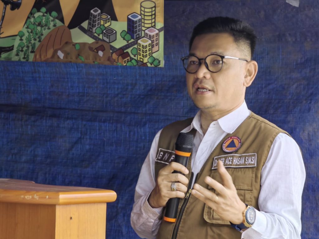 Ace Hasan: Simulasi Menghadapi Bencana Penting Untuk Mitigasi Bencana