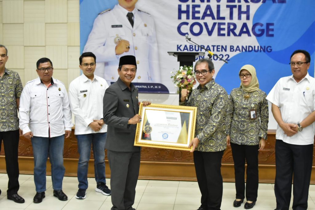 Launching UHC Tingkat Kab. Bandung, Ini Kata Bupati Dadang Supriatna