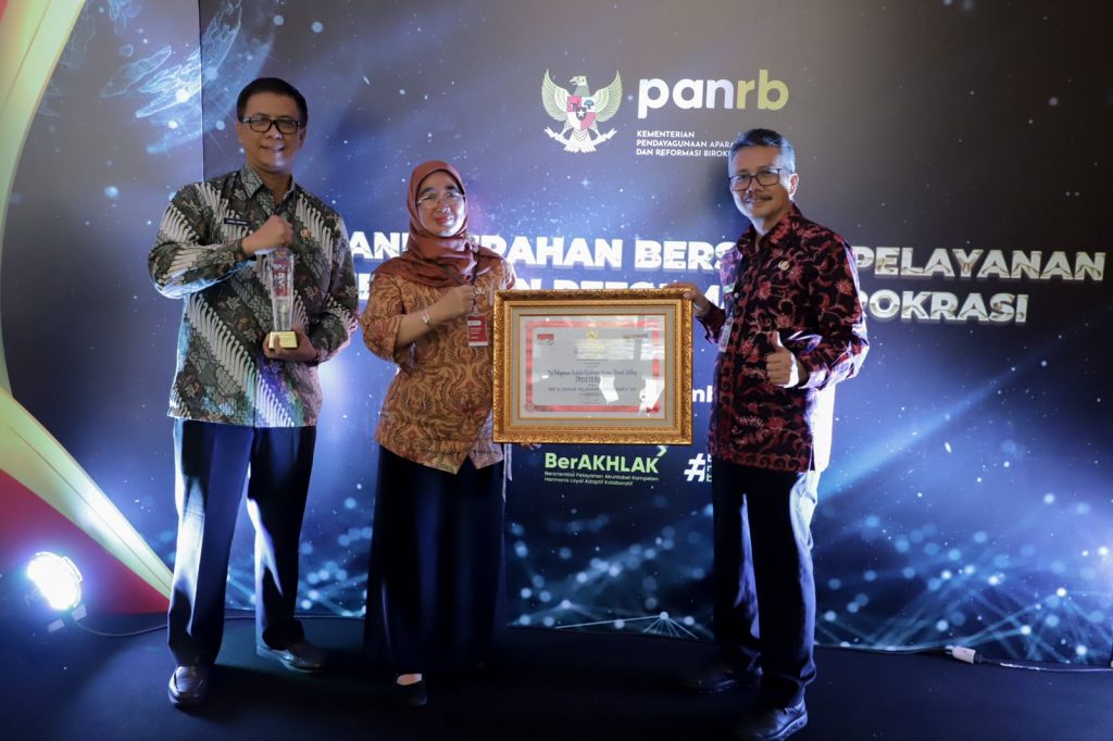 Posterling Kabupaten Bandung Raih Top 45 Pelayanan Publik se-Indonesia