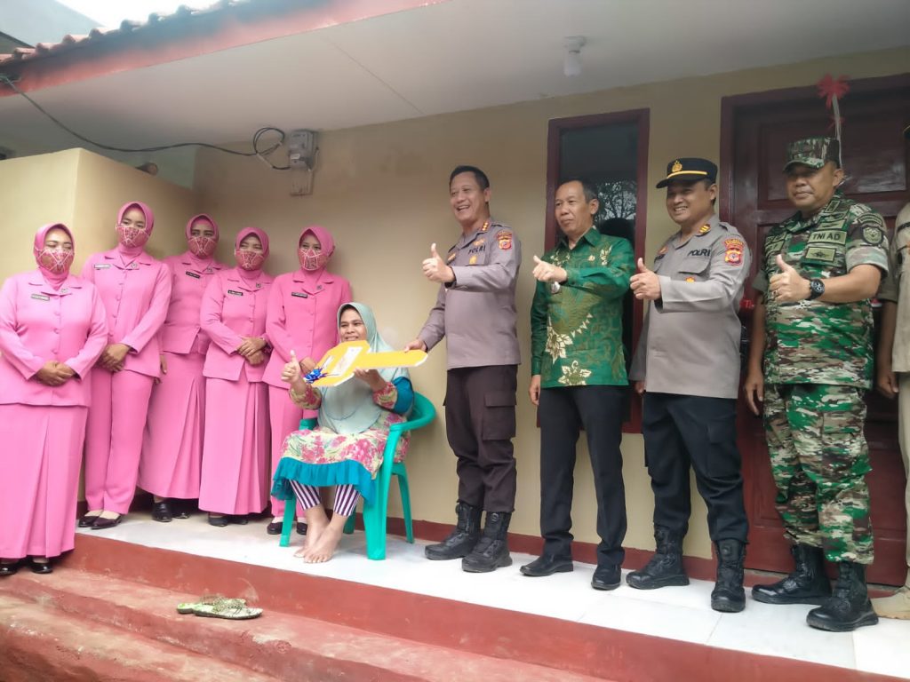 Kapolresta Bandung Resmikan Pembangunan Rumah Uju Jualeha