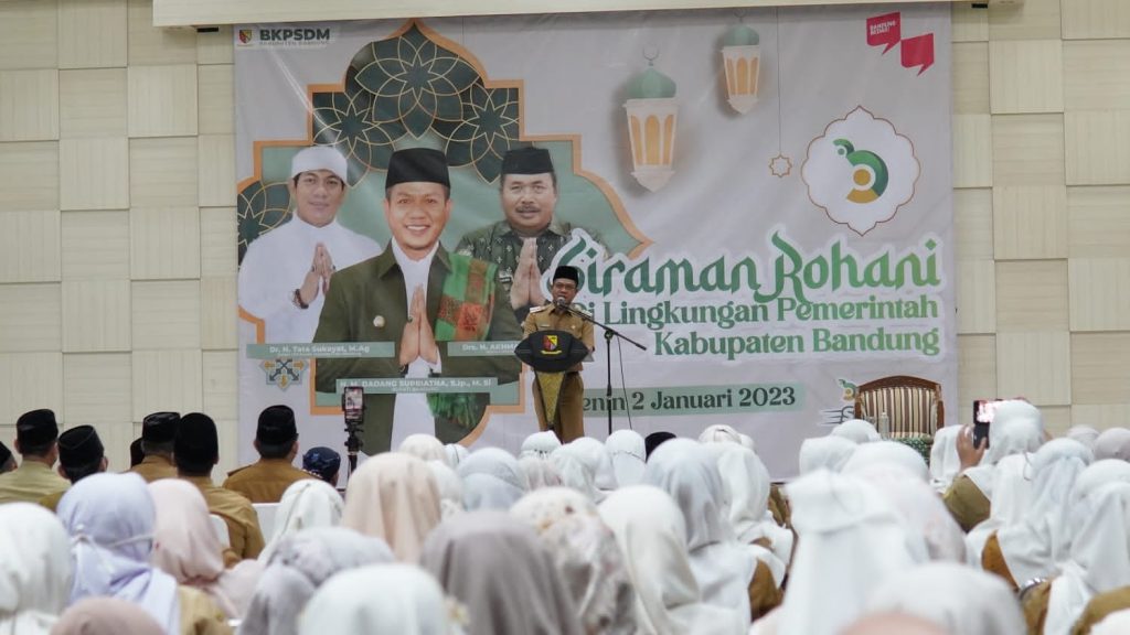 Para ASN Pemkab Bandung Ikuti Giat Siraman Rohani