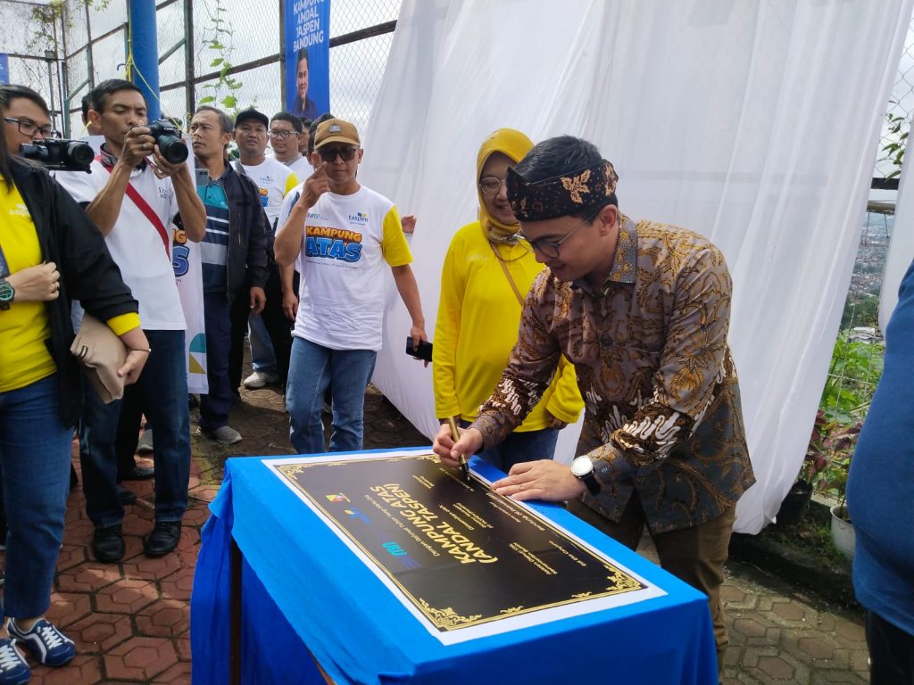 Wabup Bandung Bangga Ada UMKM Tingkat RW Dapat Pemberdayaan dari PT Taspen