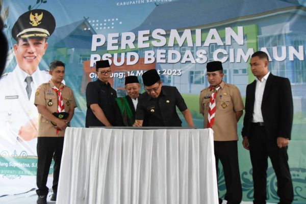 RSUD Bedas Cimaung Diresmikan, Bupati Minta Pegawai Kedepankan Pelayanan Humanis