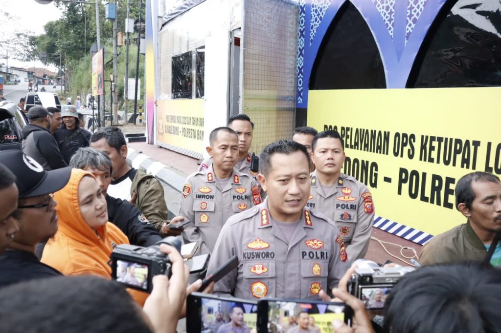 Jelang Libur Lebaran Tahun 2023, Polresta Bandung Cek Jalur Selatan dan Pos Pengamanan