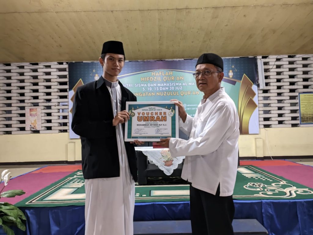 Muhammad Zeydan Ali Aqshol, Mahasiswa Ma’soem University Penghafal Qur’an 30 Juz