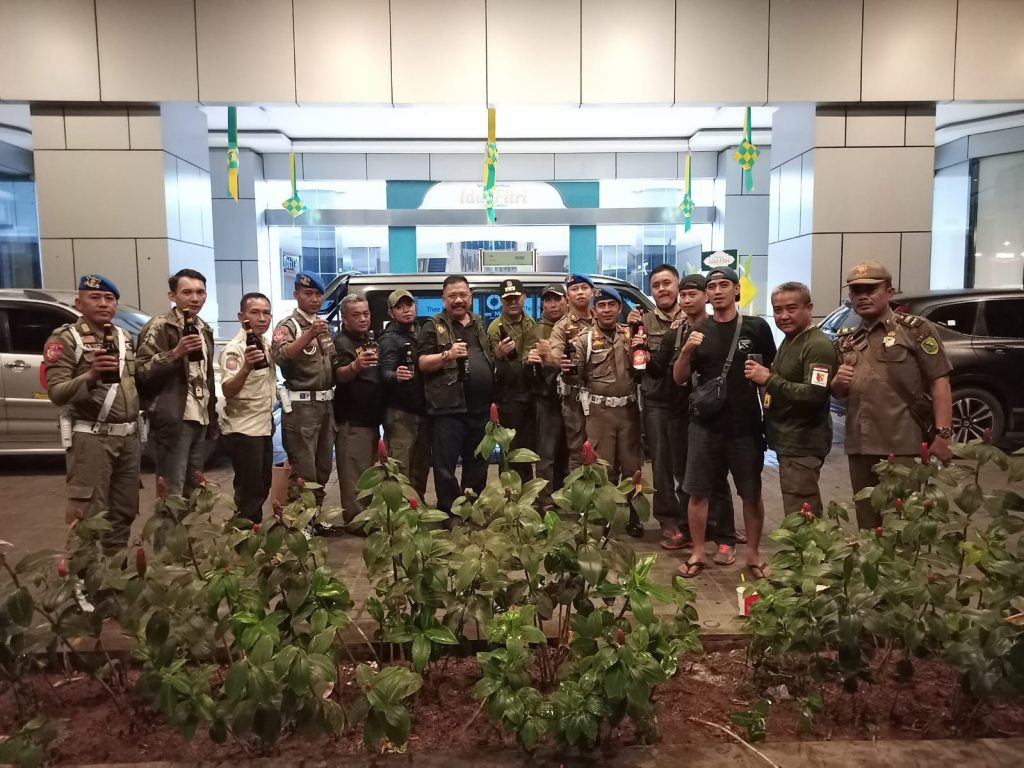 Malam Takbiran, Satpol PP Kab. Bandung Razia Miras Besar-besaran