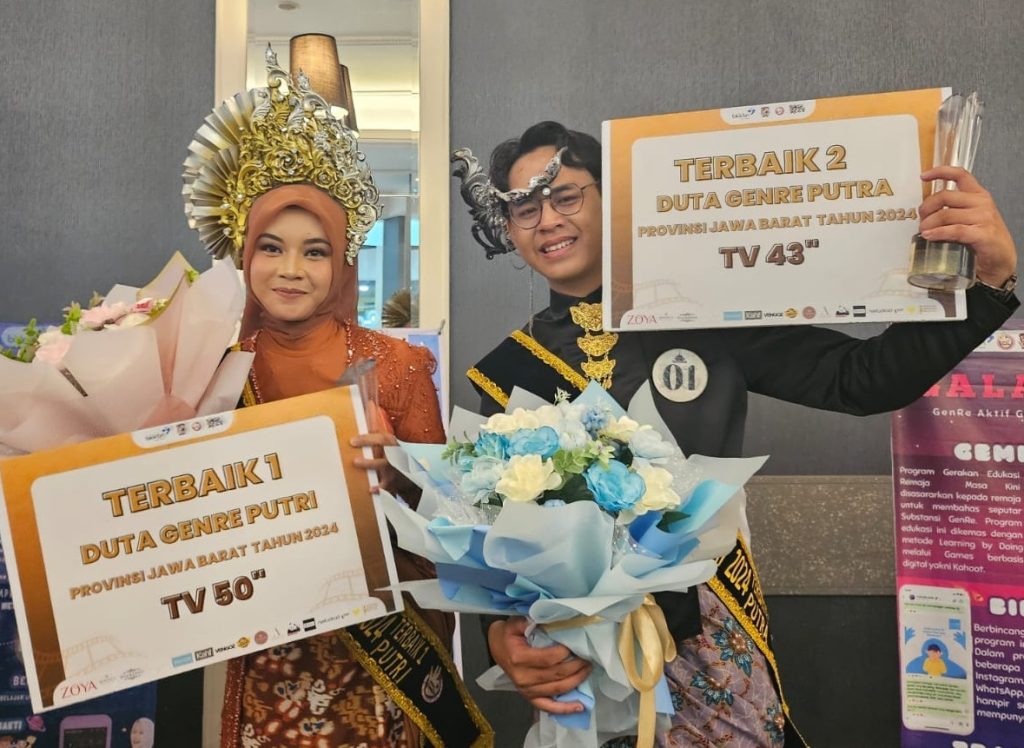 Duta Genre Putri Kabupaten Bandung Juara 1 Tingkat Jawa Barat dan Juara 2 Duta Genre Putra