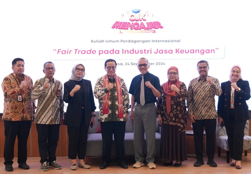 OJK Mengajar Gelar Kuliah Umum Fair Trade Industri Jasa Keuangan