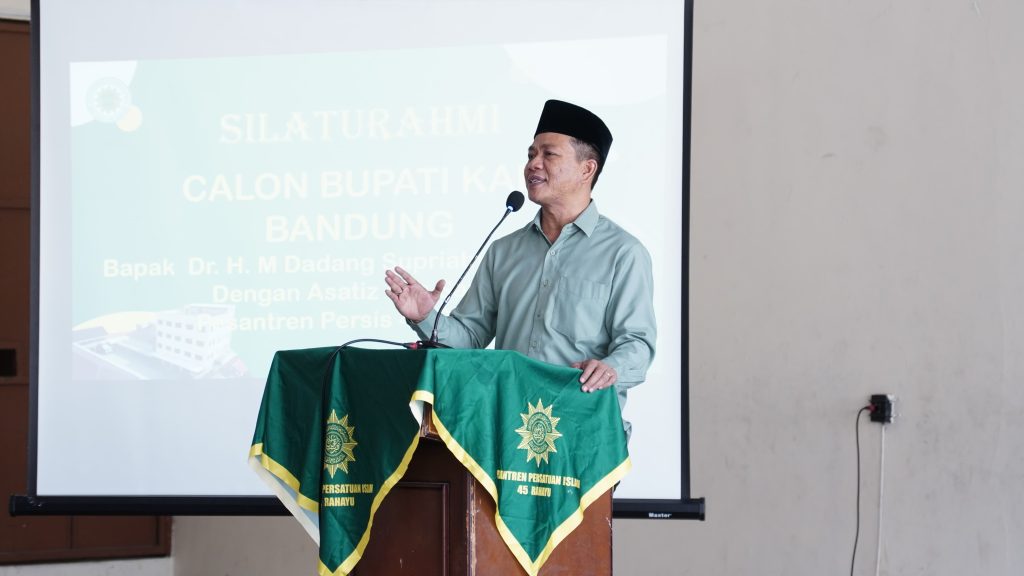 Program Kerja Cabup Bandung Dadang Supriatna Berpihak ke Pesantren, Persis Dukung Bedas Lanjutkan