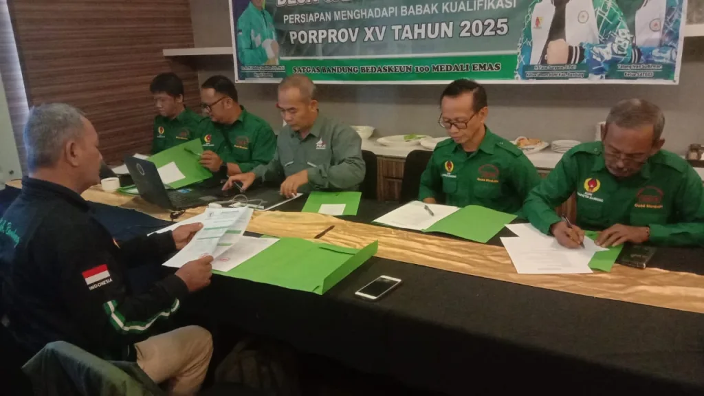 KONI Kab. Bandung Gelar Desk BK Porprov XV – 2025