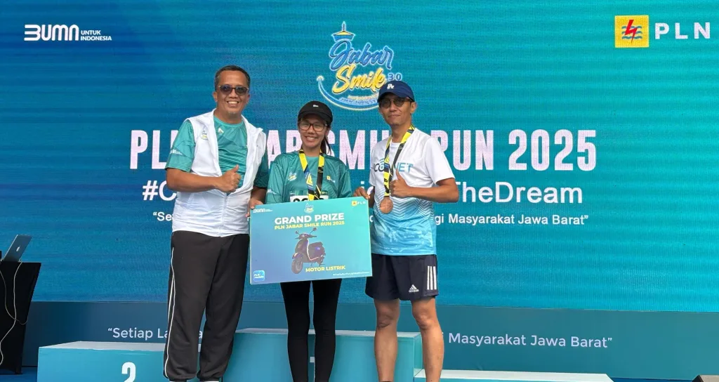PLN Jabar Smile Run 2025, Bukan Sekadar Lomba Lari Tapi Jadi Ajang Charity