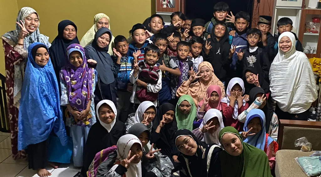 Mahasiswa KKN Gelar Program Les Baca Al Quran untuk Anak-anak Desa