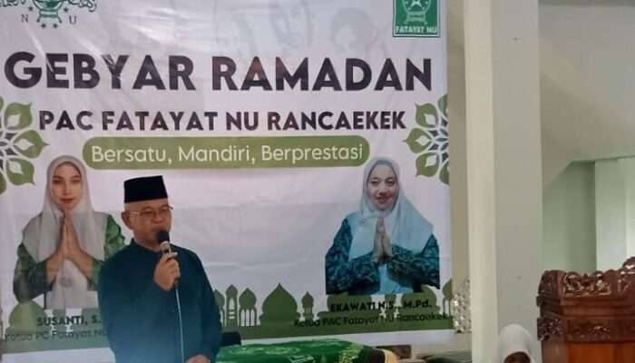 Camat Rancaekek Berharap Fatayat Turut Bantu Sukseskan Program MBG
