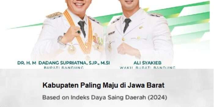 Riset BRIN: Kab Bandung Daerah Termaju Kedua di Jawa Barat