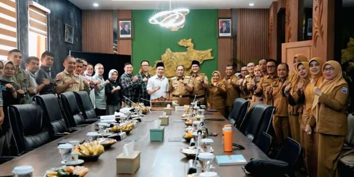 Bupati Bandung – Wali Kota Cimahi Bahas Perbaikan Mou Isu Cekungan Bandung