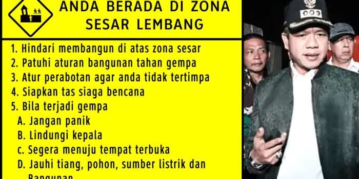 Pemkab Bandung Bakal Giatkan Mitigasi Bencana Ancaman Sesar Lembang