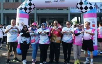 Sambut Hari Anak Nasional, Ratusan Peserta Ikut Family Run