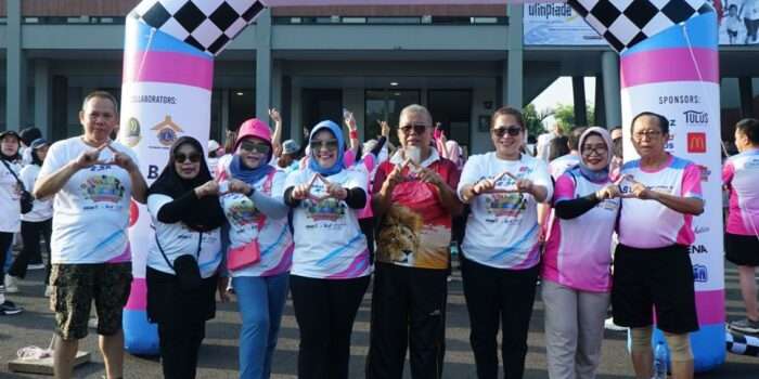 Sambut Hari Anak Nasional, Ratusan Peserta Ikut Family Run