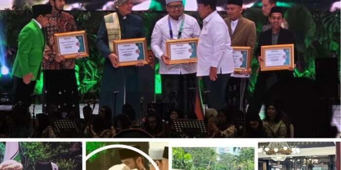 Disaksikan Presiden Prabowo, Abuya KH Muhyiddin Terima Penghargaan Pesantren Transformatif DPP PKB