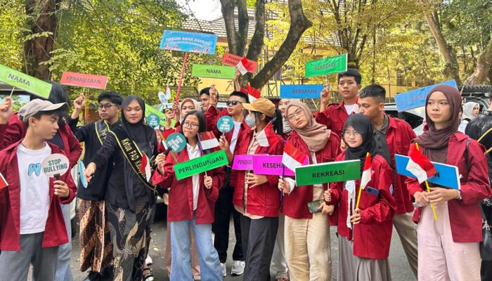 Kenalkan 10 Hak Anak, FAD Kab Bandung Ikut Meriahkan Karnaval Kemerdekaan RI ke-80