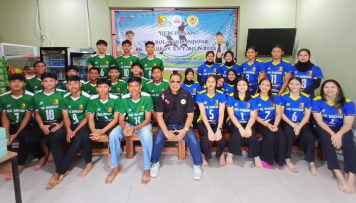 Jadi Peringkat Pertama BK Porprov, Bupati Kang DS Bangga dan Ucapkan Selamat ke Tim Voli Indoor Putra dan Putri Kab Bandung