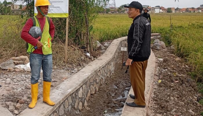 BBWS Citarum Realisasikan Pembangunan Jaringan Irigasi Cibodas Sepanjang 485 Meter