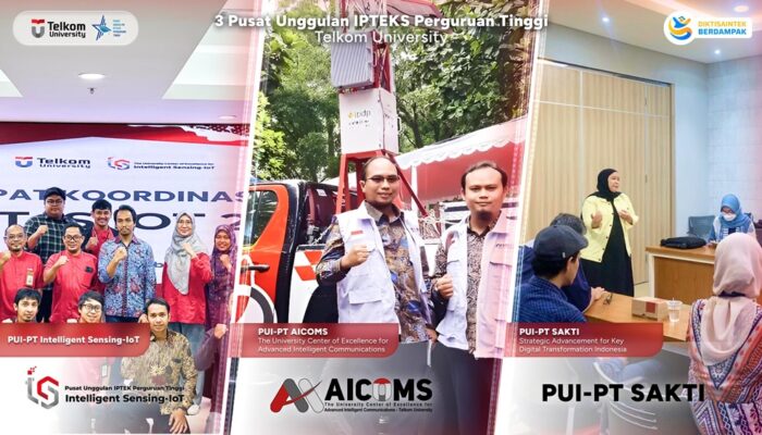 PUI PT SAKTI Resmi Berdiri, Tel-U Kini Punya 3 Pusat Unggulan Iptek