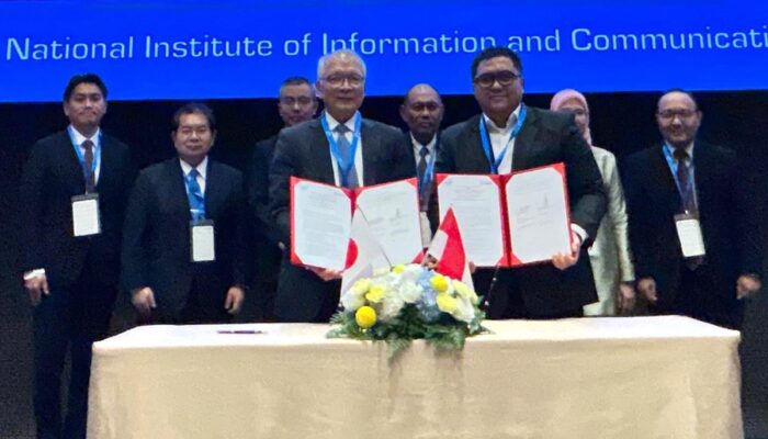 Tel-U dan NICT Jepang Perkuat Kolaborasi Riset Melalui MoU di Bidang TIK