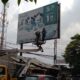Satgas KPRP3 Kab Bandung Tertibkan Lagi Reklame Liar yang Dibangun Tanpa Uji Kelayakan Konstruksi