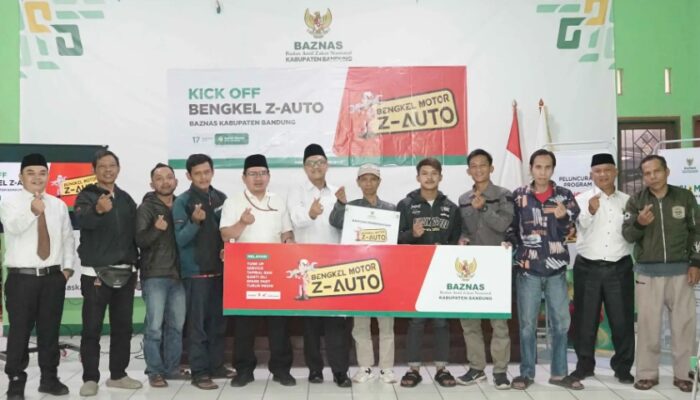 BAZNAS Kab Bandung Luncurkan Program Bengkel Z-Auto