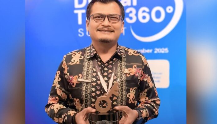 Pemkab Bandung Raih Be Award 2025 dari BSSN sebagai Instansi Termasif Implementasikan Tanda Tangan Elektronik