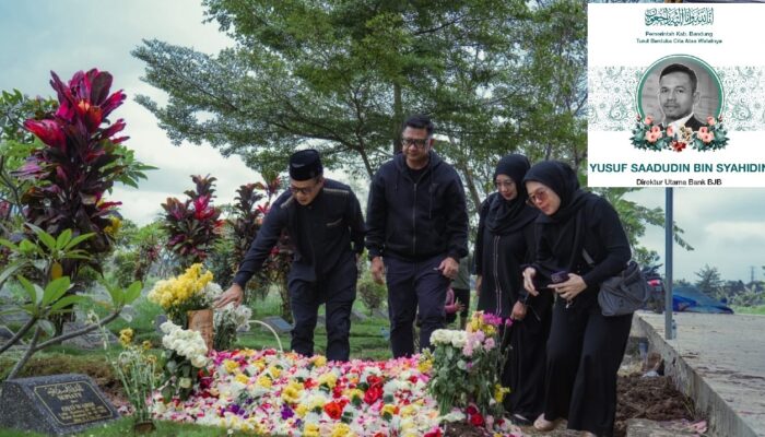 Bupati Kang DS Lepas Kepergian Sahabat Sejak Kecil, Alm Dirut Bank Bjb Yusuf Saadudin