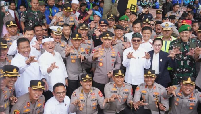 Kapolri Apresiasi Ojol Kamtibmas Jabar: Tulang Punggung Ekonomi dan Mitra Polri Jaga Keamanan