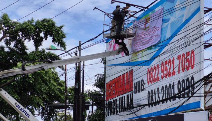 Satgas KPRP3 Kab Bandung Sebut Penertiban Reklame Ilegal Tunjukan Progres Positif