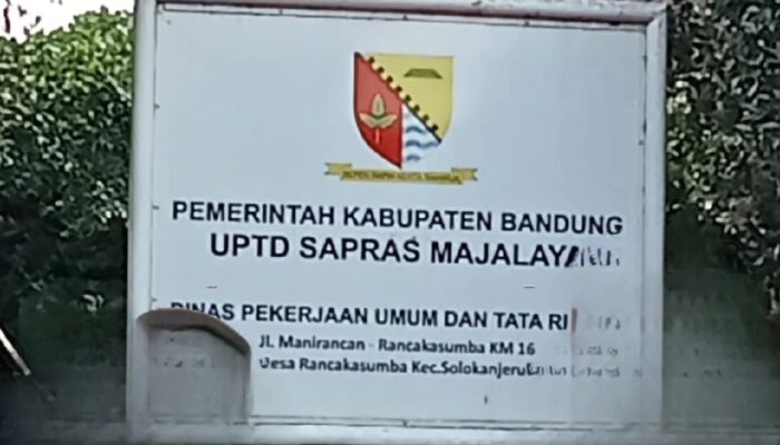 DPUTR Tegaskan Gedung UPTD Sapras Majalaya Aset Milik Pemkab Bandung